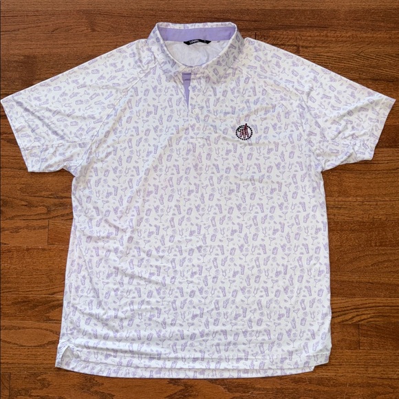 Unrl Other - UNRL Barstool Sports All Over Printed Golf Performance Polo Shirt Size XL